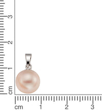 Anhänger 925 Silber rhodiniert Süßwasserzuchtperle weiß - Avrum