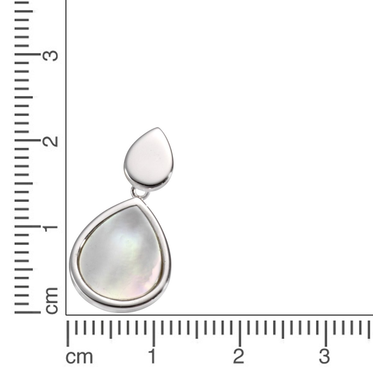 Anhänger 925 Silber Perlmutt Tropfen - Avrum