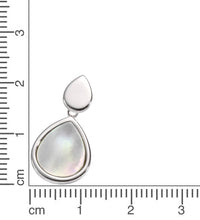 Anhänger 925 Silber Perlmutt Tropfen - Avrum