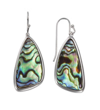 Ohrhänger 925 Silber rhodiniert Abalone - Avrum