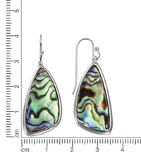 Ohrhänger 925 Silber rhodiniert Abalone - Avrum