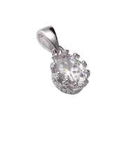 Anhänger Silber 925 rhodiniert Zirkonia - Avrum