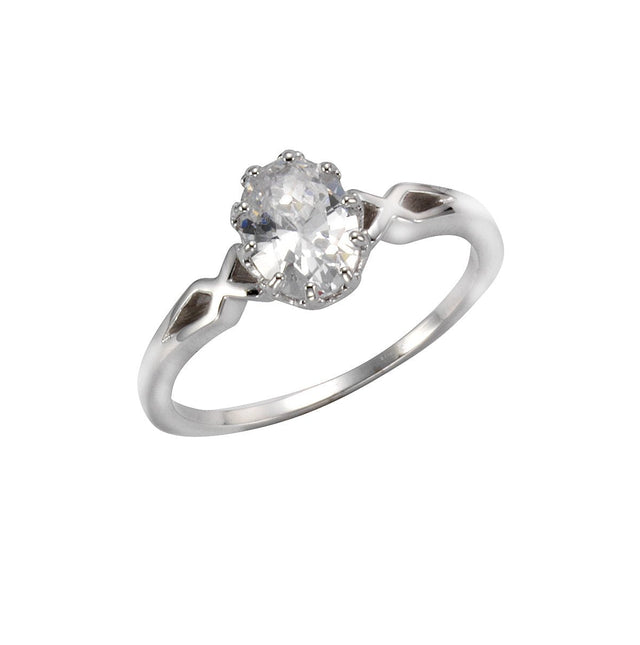 Ring Silber 925 Zirkonia weiß - Avrum