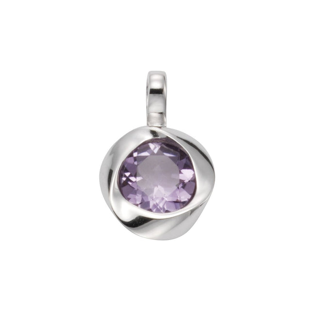 Anhänger 925 Sterling Silber Amethyst - Avrum