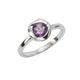 Ring 925-/ Sterling Silber Amethyst