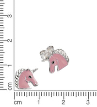 Ohrstecker 925 Sterling Silber Einhorn - Avrum