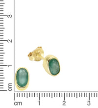 Ohrstecker 333 Gelbgold mit Amethyst - Avrum