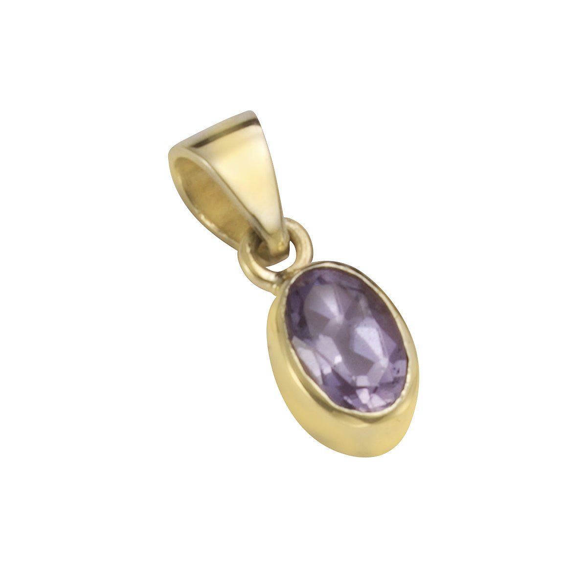 Anhänger 333 Gelbgold mit Amethyst - Avrum