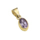 Anhänger Gelbgold mit Amethyst