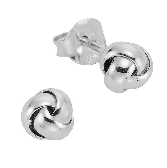 Ohrstecker 925 Silber rhodiniert - Avrum