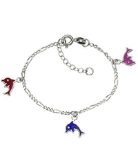 Armband 925 Sterling Silber Delfine - Avrum