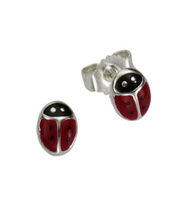 Ohrstecker 925 Sterling Silber Marienkäfer - Avrum