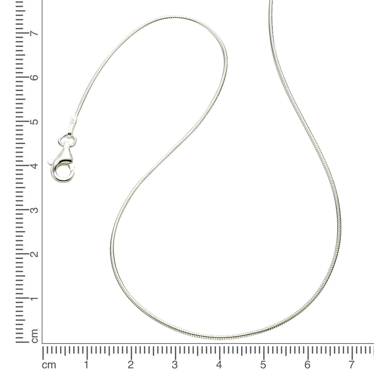 Collier 925 Sterling Silber 42+5cm lang - Avrum