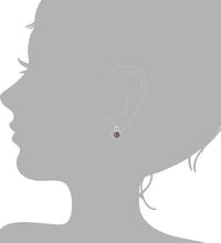 Ohrstecker 925 Silber vergoldet Perlmutt Zirkonia - Avrum