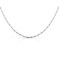 Collier 925 Sterling Silber rhodiniert - Avrum