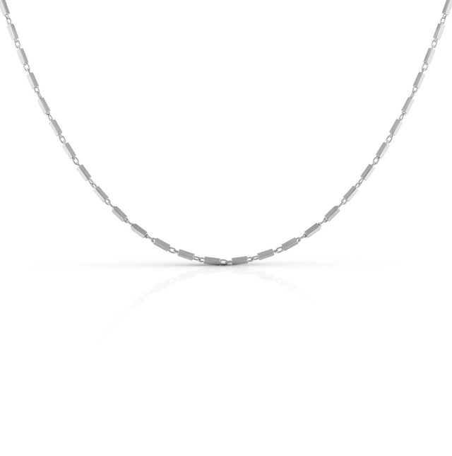 Collier 925 Sterling Silber rhodiniert - Avrum