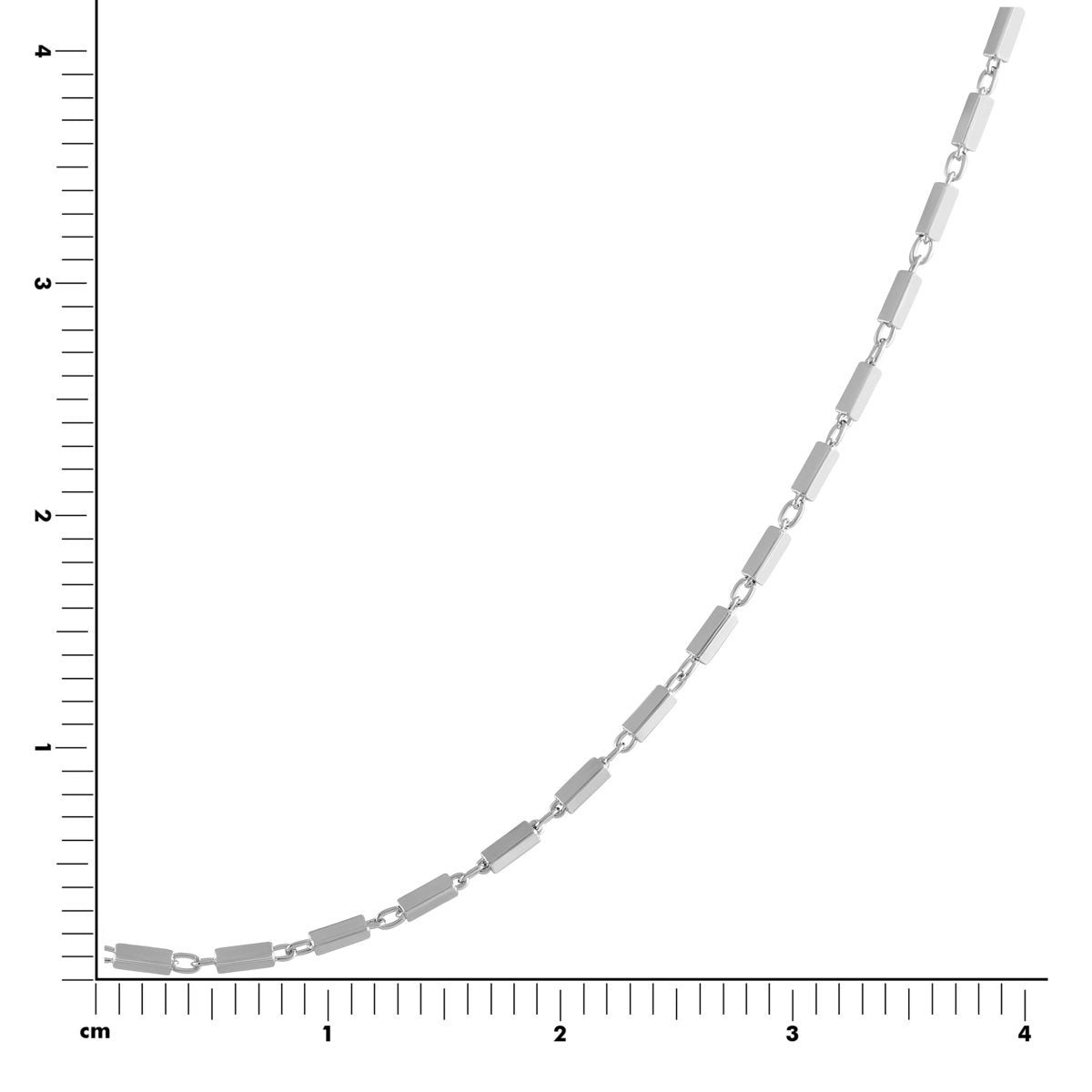 Collier 925 Sterling Silber rhodiniert - Avrum