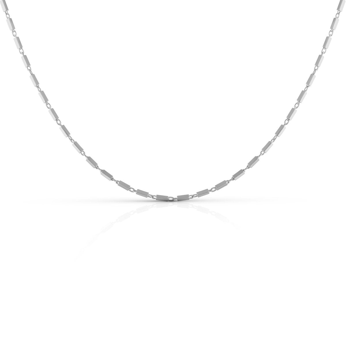 Collier 925 Sterling Silber rhodiniert - Avrum