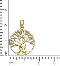 Anhänger 375 Gold Motiv Lebensbaum - Avrum