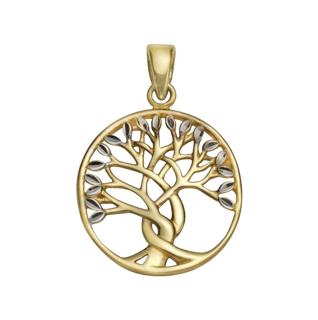 Anhänger 375 Gold Motiv Lebensbaum - Avrum