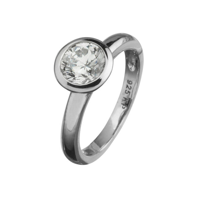 Ring Silber 925 Zirkonia weiß - Avrum
