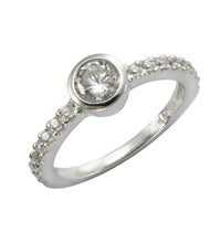 Ring Silber 925 rhodiniert 17x Zirkonia - Avrum