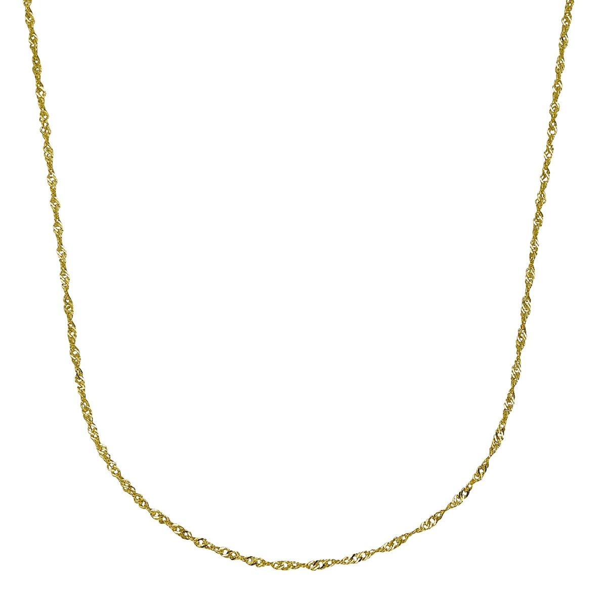 Collier 585 Gold Singapurkette 42cm - Avrum