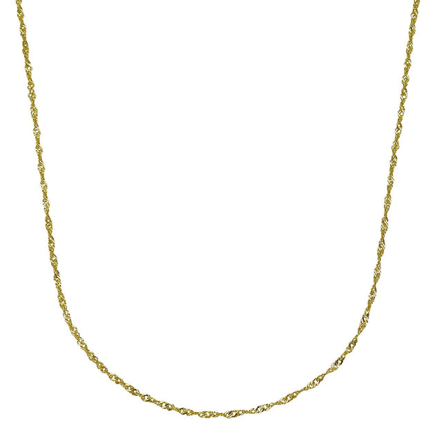 Collier 585 Gold Singapurkette 42cm - Avrum