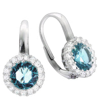 Ohrhänger Silber 925 Kristall - Avrum