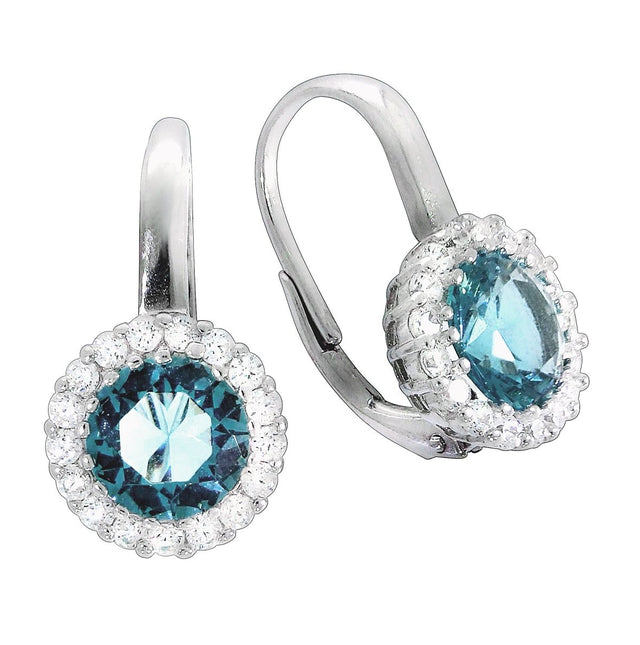 Ohrhänger Silber 925 Kristall - Avrum