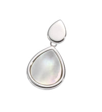 Anhänger 925 Silber Perlmutt Tropfen - Avrum