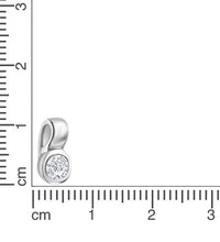 Anhänger 925 Sterling Silber rhodiniert Zirkonia - Avrum