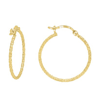 Creolen 925 Silber rhodiniert und diamantiert - Avrum