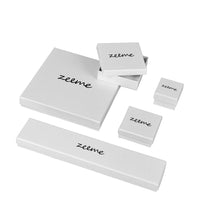 Ohrringe Silber 925 rosé - vergoldet mit Zirkonia weiß 25mm lang - Avrum