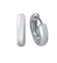 Creolen 925 Silber rhodiniet - Avrum