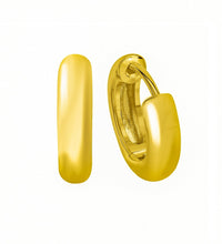 Creolen 925 Silber rhodiniet - Avrum