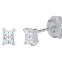 Ohrstecker 925 Silber rhodiniert - Avrum