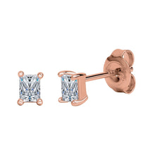 Ohrstecker 925 Silber rhodiniert - Avrum