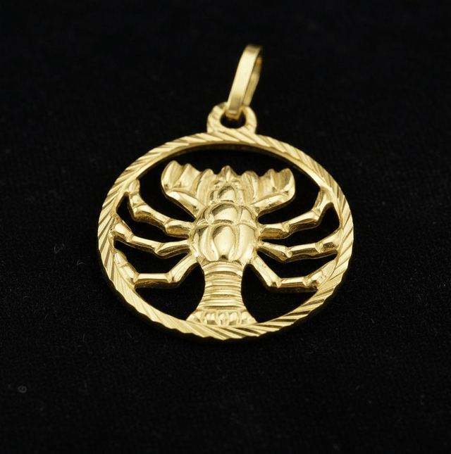 Anhänger 333 Gelbgold Sternzeichen Krebs - Avrum