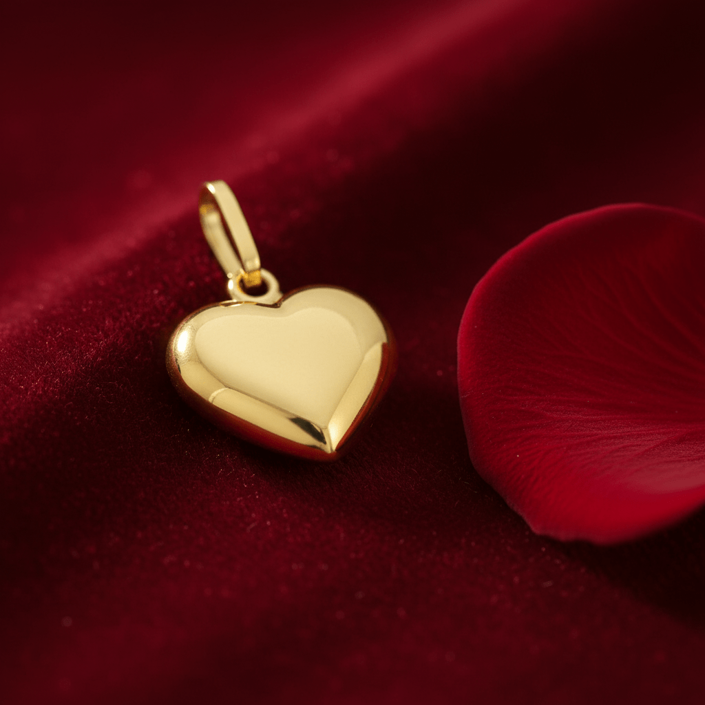 Anhänger 333 Gold Motiv Herz - Avrum