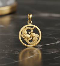 Anhänger 925 Sterling Silber Sternzeichen Monatsstein Fisch - Avrum