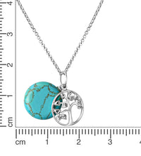 Anhänger mit Kette 925 Sterling Silber rhodiniert Bernstein - Avrum