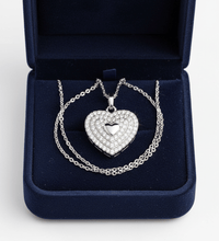 Anhänger mit Kette 925 - Sterling Silber rhodiniert Zirkonia Keine - Avrum