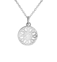 Anhänger mit Kette 925 - Sterling Silber rhodiniert - Avrum