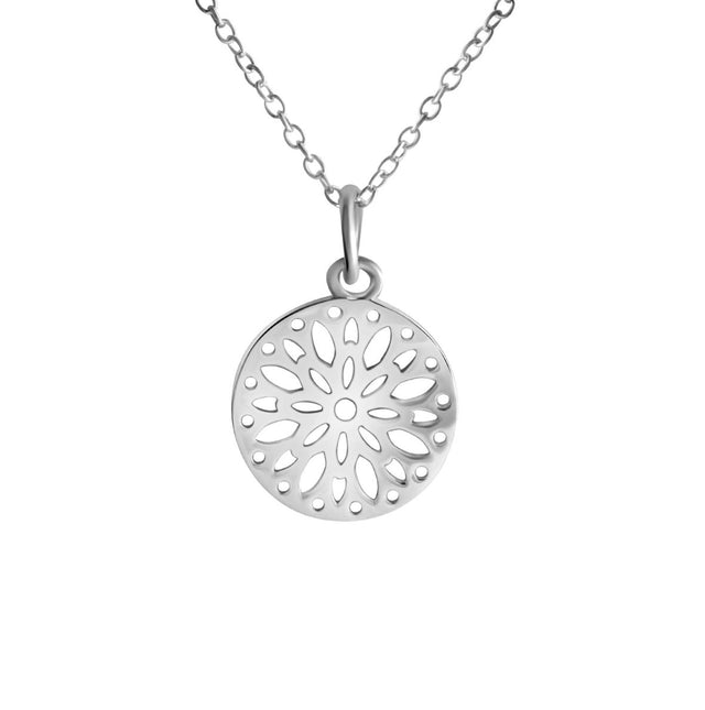 Anhänger mit Kette 925 - Sterling Silber rhodiniert - Avrum