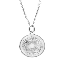 Anhänger mit Kette 925 Sterling Silber rhodiniert - Avrum