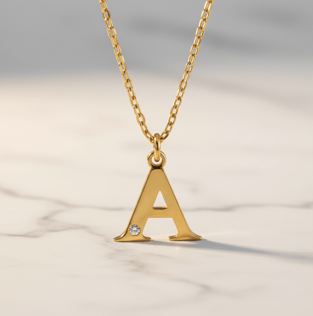 Anhänger mit Kette 925 Sterling Silber vergoldet 1 Diam. A - Avrum