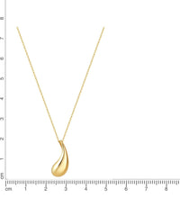 Anhänger mit Kette 925 Sterling Silber vergoldet 45cm - Avrum