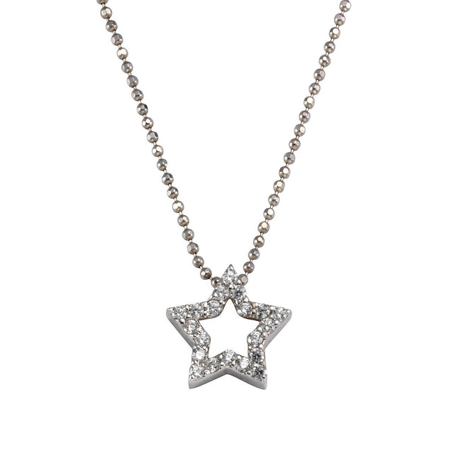 Anhänger mit Kette 925Rhodiniert - Avrum