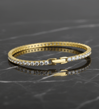 Armband 925 - Sterling Silber Zirkonia Vergoldet - Avrum